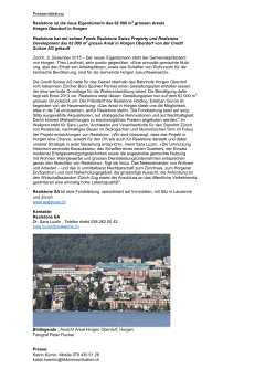realstone erwirbt areal in horgen von credit suisse 0.58mb