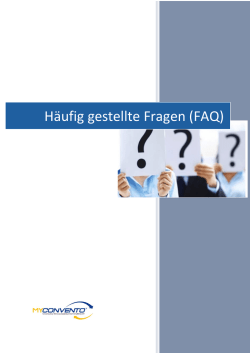 H&auml;ufig gestellte Fragen (FAQ)