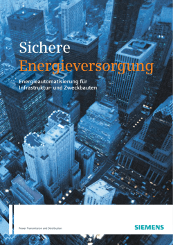 Sichere Energieversorgung