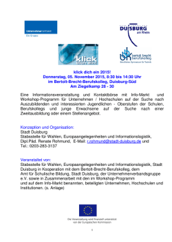 Programm klick dich ein