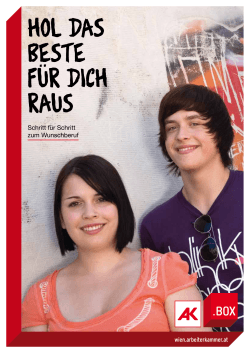 hol das beste f&uuml;r dich raus