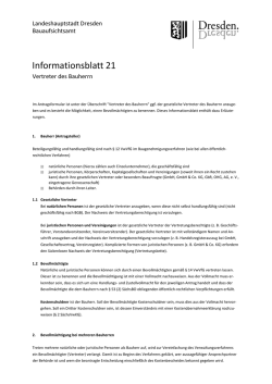 Informationsblatt 21