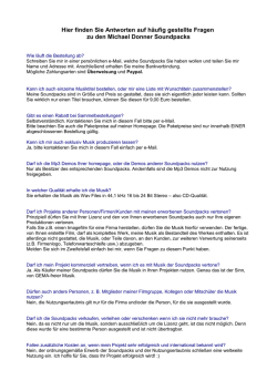 Hier finden Sie Antworten auf h&auml;ufig gestellte Fragen zu den
