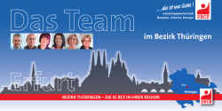 im Bezirk Th&uuml;ringen