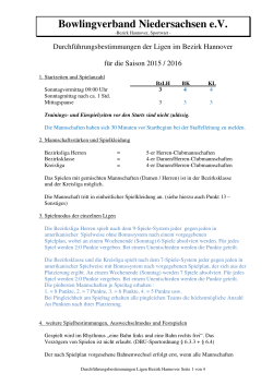 Durchf&uuml;hrungsbestimmungen Bezirk 2015-2016