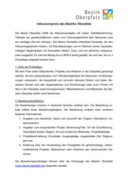 Inklusionspreis 2015