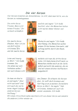Die vier Kerzen - Das Nikolaus
