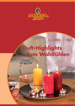 Duft-Highlights zum Wohlf&uuml;hlen