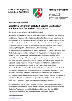 30.11. Deutscher Lehrerpreis 2015