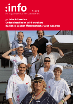 2 2015 - AIDS-Hilfe Düsseldorf eV - Deutsche AIDS