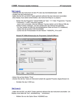 I-V400 Firmware-Update Anleitung