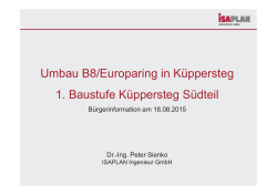 Vortrag Planung Umbau Europaring ISAPLAN GmbH PDF