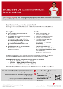 DIPL. GESUNDHEITS- UND KRANKENSCHWESTER