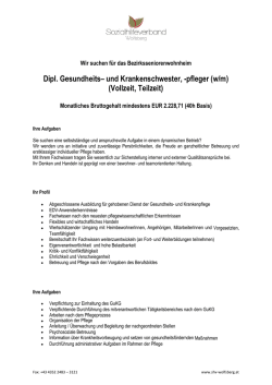 Dipl. Gesundheits&ndash; und Krankenschwester,