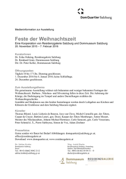 Feste der Weihnachtszeit