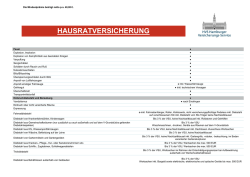 hausratversicherung