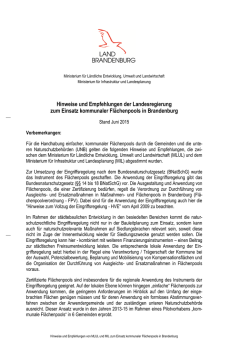 Hinweise Fl&auml;chenpools