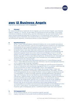 aws i2 Business Angels
