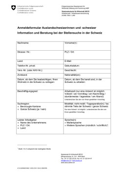 schweizer - Eidgenössisches Departement für auswärtige