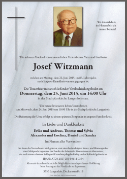 Josef Witzmann