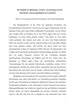 Grossmann, K.E. u. Karin Grossmann, K.