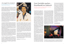 Ecke Turmstra&szlig;e - Gute Gesch&auml;fte machen