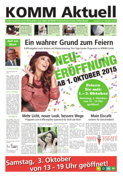 Ein wahrer Grund zum Feiern