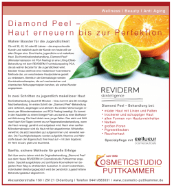 Diamond Peel – Haut erneuern bis zur Perfektion