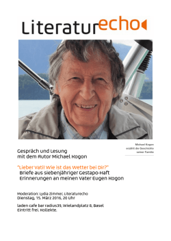 Kogon Einladung