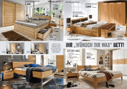 Ihr &bdquo;W&uuml;nsch Dir was&ldquo; Bett!
