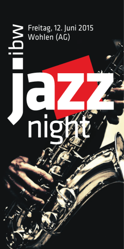 ibw Jazz Night 2015