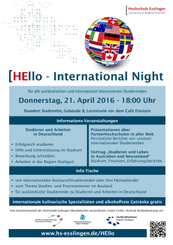 HEllo - International Night