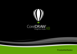 CorelDRAW Graphics Suite X8 – Produktleitfaden