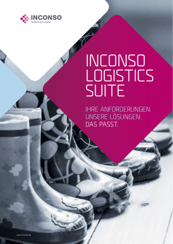 inconso logistics suite