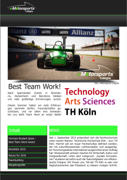 Best Team Work! - eMotorsports Cologne