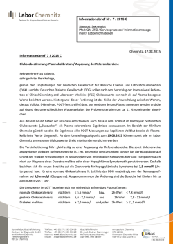 Glukosebestimmung