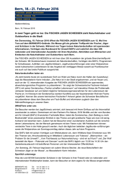 In zwei Tagen geht es los: Die FISCHEN JAGEN SCHIESSEN zieht