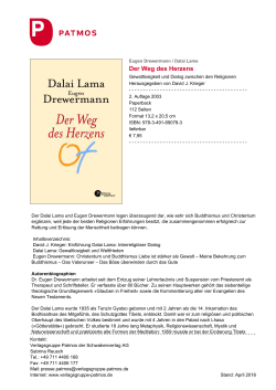 Eugen Drewermann / Dalai Lama