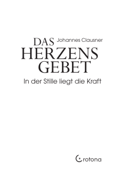 HERZENS GEBET - Crotona Verlag