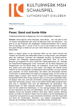 Feuer, Sand und bunte H&uuml;te