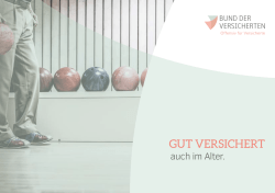 GUT VERSICHERT - Bund der Versicherten