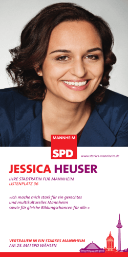 jessica heuser - SPD-Kreisverband Mannheim