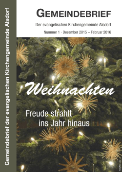 Weihnachten - Evangelischer Kirchenkreis Aachen