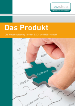 Das Produkt - ElectronicSales GmbH