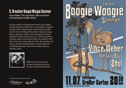 5. Dresdner Boogie Woogie Sommer