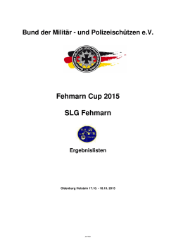 Fehmarn Cup 2015 SLG Fehmarn - SLG Stade
