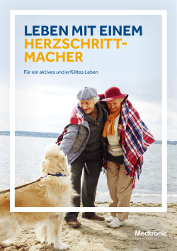 Download: Patientenbroschüre "Leben mit dem Herzschrittmacher"