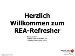 Herzlich Willkommen zum REA