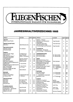 fliegenfische