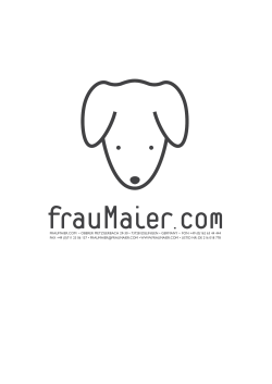 fraumaier.com • oberer metzgerbach 29-30